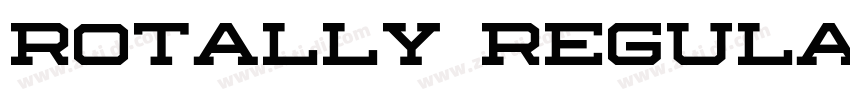 Rotally Regular字体转换 Rotally Regular字体转换